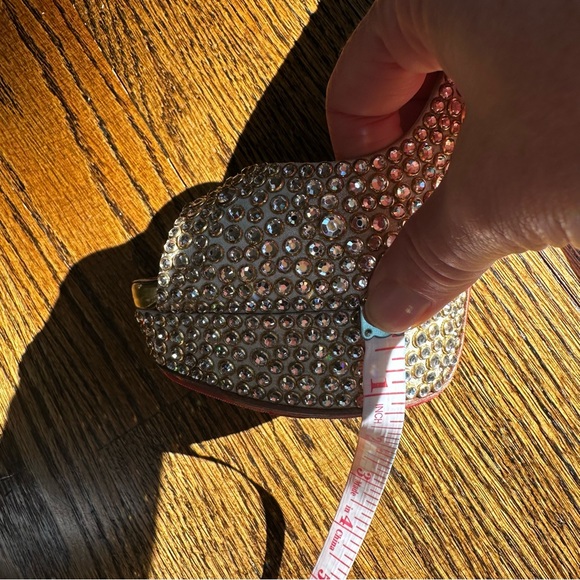 Christian Louboutin Strass Crystal gold platform heels size 37.5 fits like 36.5 - Picture 8 of 15